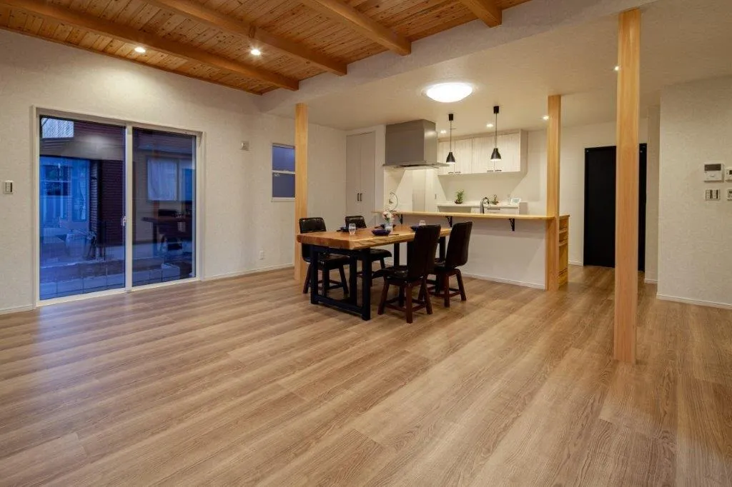 広いLDKは家族のたまり場